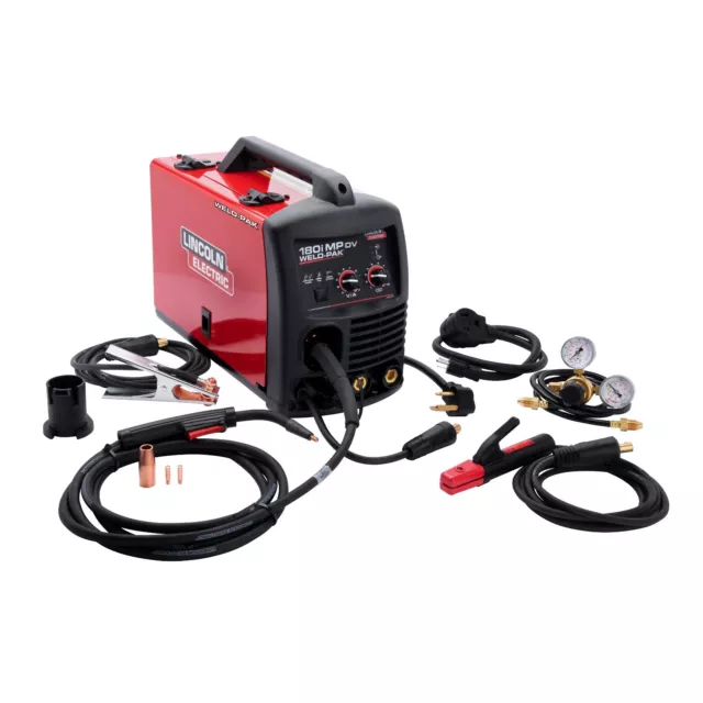 Lincoln K5257-1 Multi-Process 180 Amp Mig Stick Tig Welder 180i MP Dual Voltage