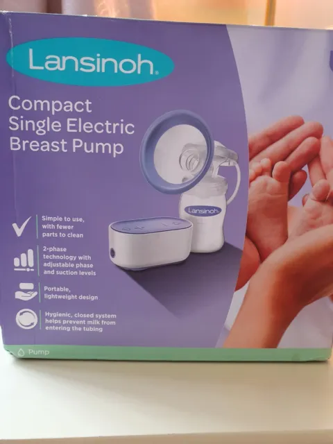 Preloved Lansinoh compact single electric breast pump in perfect working order