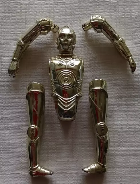 Vintage Star Wars Figure C-3PO 1982 No Coo....Removable Limbs