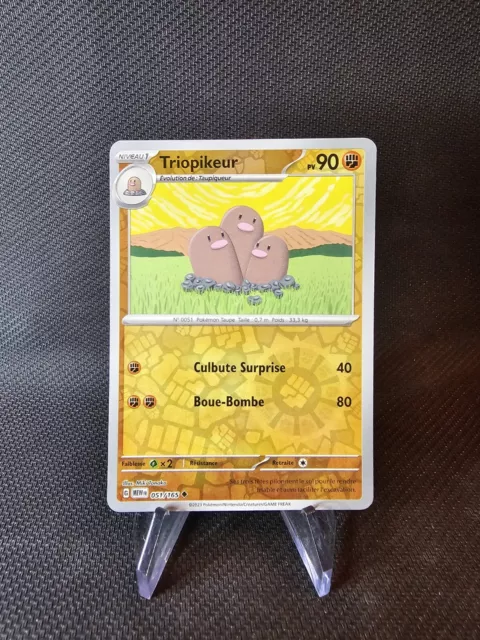 Pokemon Triopikeur Card 051/165 Reverse EV3.5 Scarlet & Purple Mew 151fr
