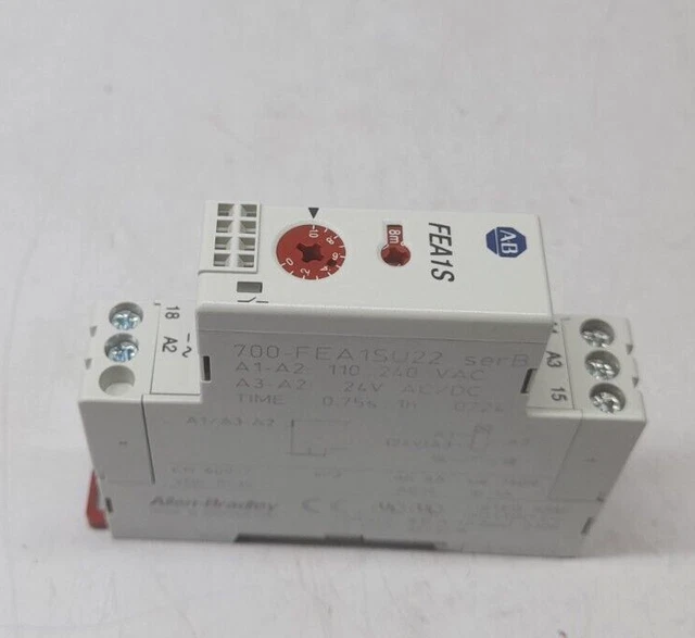 Allen-Bradley FEA1S Timing Relay / 700-FEA1SU22/Tempo Su Ritardo