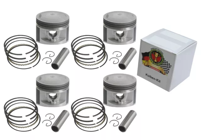 Kawasaki Z1000 A/H/ST/MK2/Z1R Kolben Kit - Übermaß +0.50 mm / Kolbenringe Piston