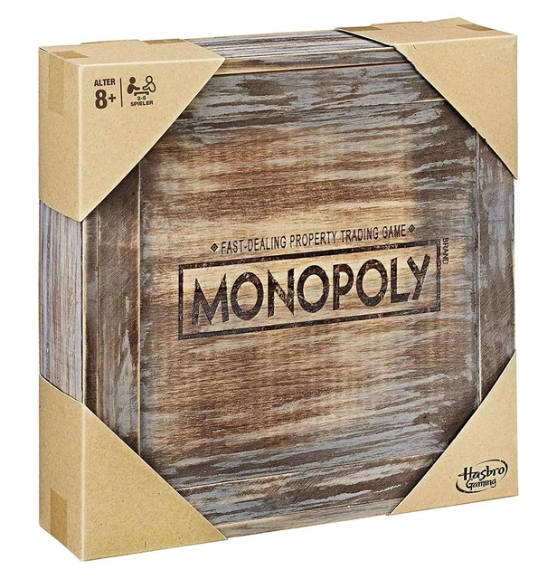 Monopoly Édition Spéciale 80 Ans (1935-2015) - Jeu De Société Parker En Bois - Occasion Complète - Livraison Gratuite