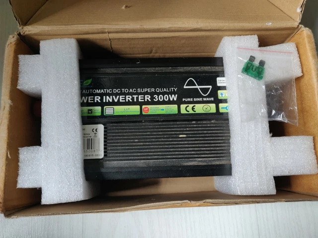 Convertisseur inverter 12v 220v DC TO AC - PURE SINUS 300W