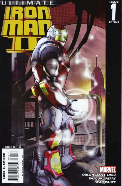 Marvel 2007 ULTIMATE IRON MAN II #1-5 Full Series Set Avengers 2 3 4 Comics