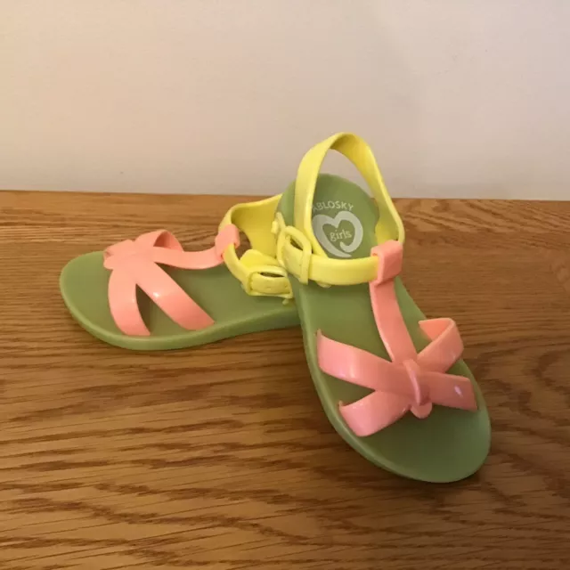 Pablosky Girls Sandals Beach Shoes Size U.K 5 Kids (Little Girls)