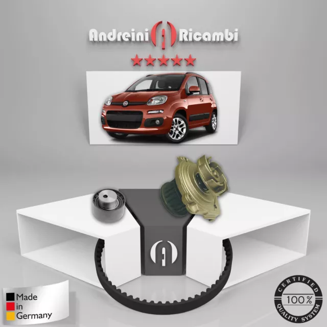 Kit Distribuzione + Pompa Acqua Fiat Panda Iii 1.2 51Kw 69Cv 2012 ->