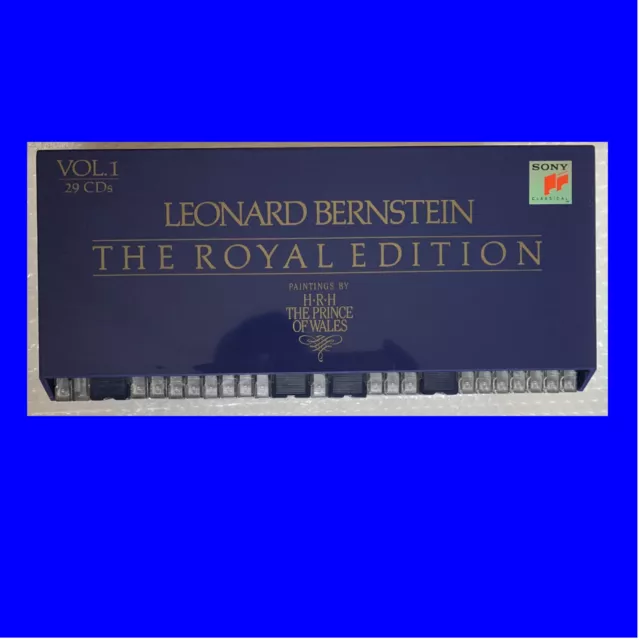 Leonard Bernstein The Royal Edition Vol. JUEGO DE 1 CAJA 29 CD SONY CLASSICAL 1990-92