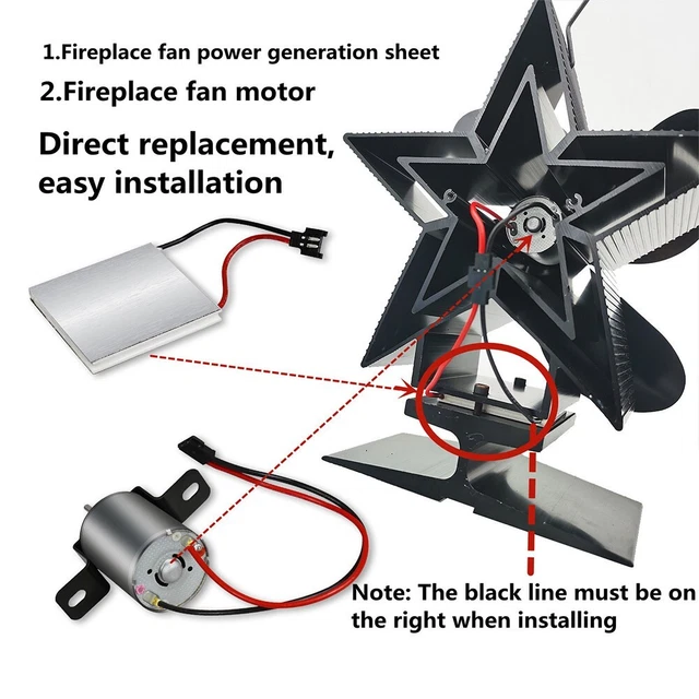 Accesorios de chimenea motor térmico pieza de reparación profesional 1 juego