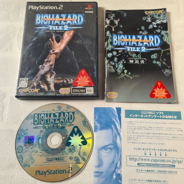 Biohazard Outbreak Ps2 Original Japonês | Parcelamento sem juros