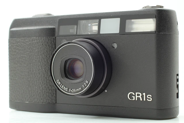 [MINT LCD Works] Ricoh GR1s QD Black Point & Shoot 35mm Film Camera From JAPAN