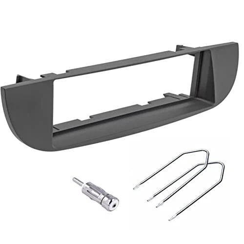 sound-way Kit ontage Autoradio, Cadre Façade 1 DIN, Cable Adaptateur