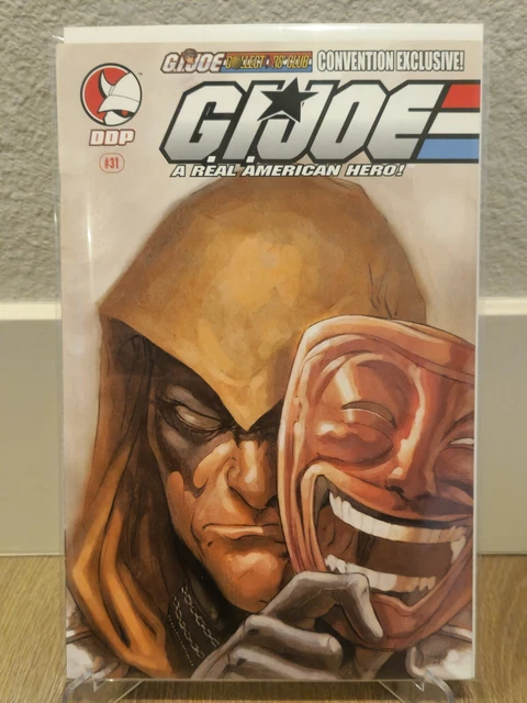GI Joe #31 2004 Devil’s Due Convention Exclusive Variant Comic Book Zartan NM/VF