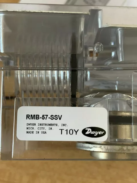 Dwyer débitmètre RMB-57-SSV - NEUF /NEW 3