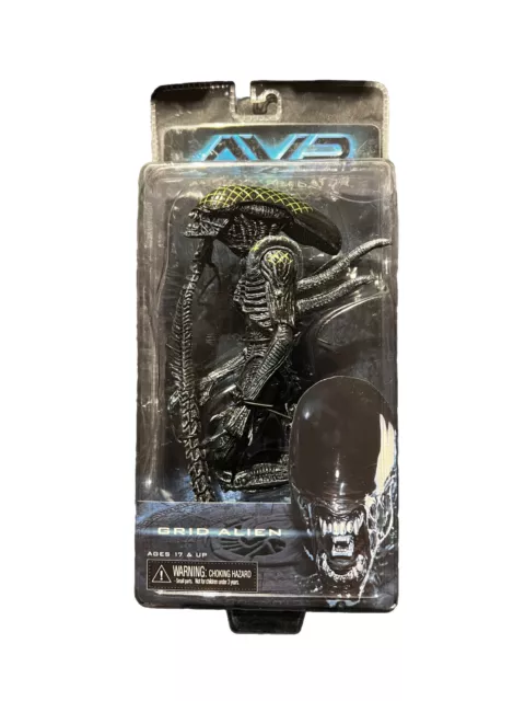 NECA Aliens AVP GRID ALIEN Series 7 movie 7" Articulated Action Figure Stocked！