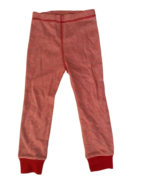 Next Baby Girls Red And White Striped Casual Comfy Trousers Lounging Bottoms New