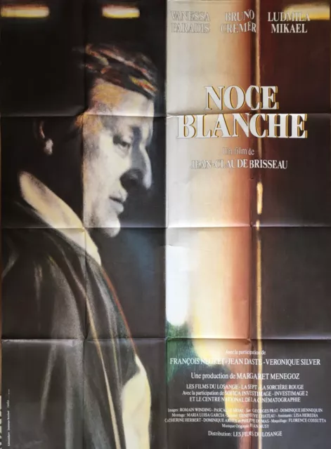 Affiche Cinéma NOCE BLANCHE 120x160cm Poster / Vanessa Paradis / Bruno Cremer