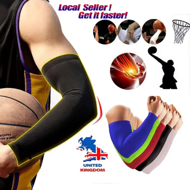 Elbow Support Brace Arthritis Relieve Pain Tennis Arm Compression Sleeve Strap G