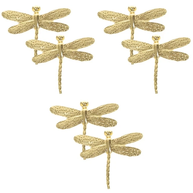6 Pcs Closet Door Knob Animal Pull Drawer Handles Kitchen Cabinet Cupboard