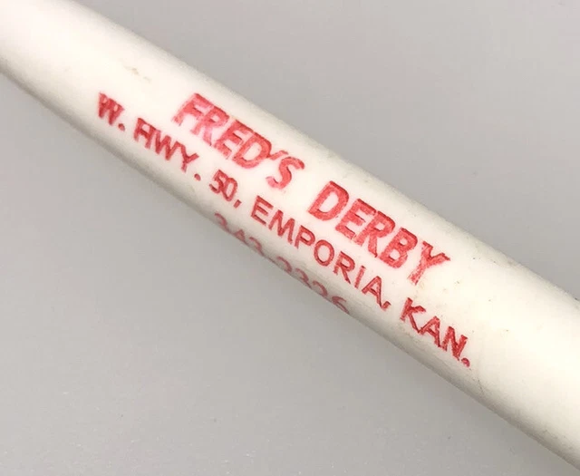 1976 EMPORIA KANSAS Fred’s Derby Food Cafe Diner Restaurant