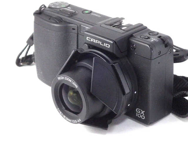 [N MINT!] RICOH Caplio GX100 10.0MP Digital Camera GR Sensor VF-1 KIT from Japan 3