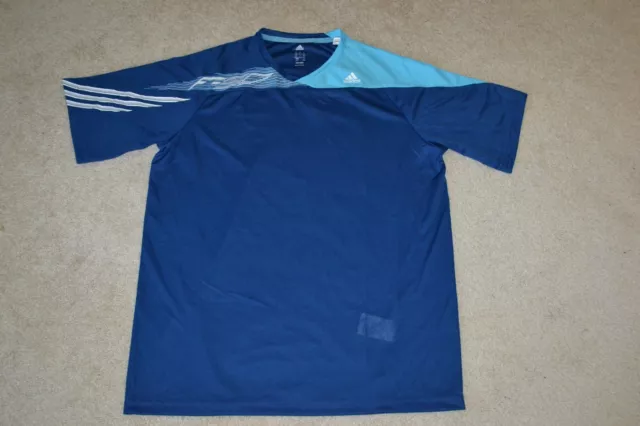 Adidas F50 SS CL Performance Jersey Shirt Color: Dark Blue/Aqua Men's Large NWT