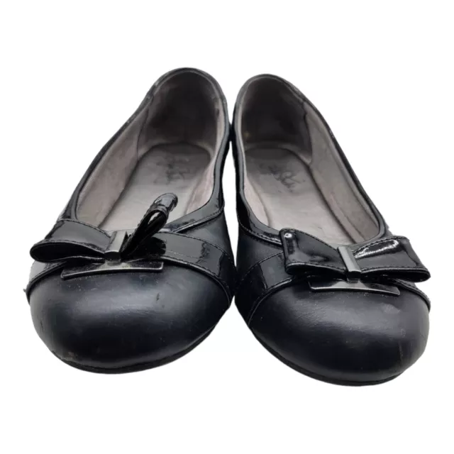 life stride Shoes Womens Size 7.5 nara Ballet Flats Black Comfort Slip On 3