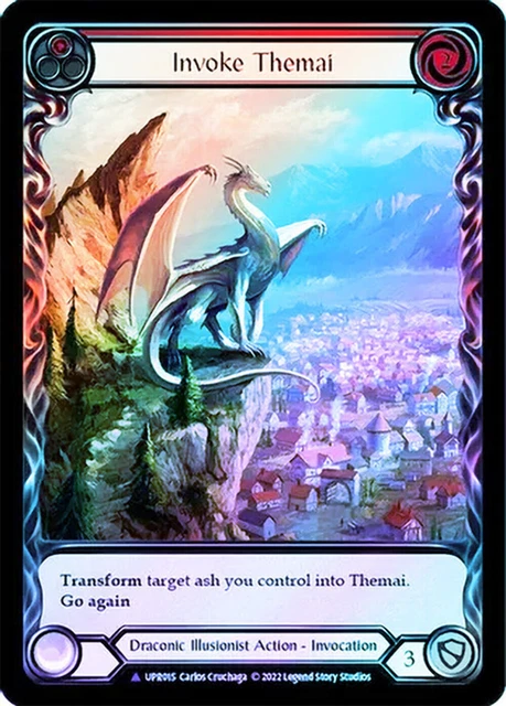 FAB COLD FOIL Invoke Themai // Themai (Marvel)  – Uprising Card # 015