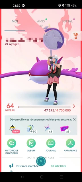 Compte Pokémon Go à Vendre - Paiement PayPal Accepté, Jeu Android Sorti En 2016