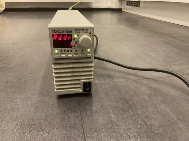 TDK-Lambda Z20-20 Labornetzgerät, einstellbar 0 - 20 V/DC 0 -20A 400W  Gebraucht 3