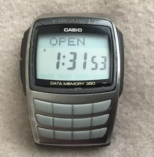MENS CASIO E databank Watch 2550 EDB 610. Spares Or Repair Only 6.50 PicClick UK