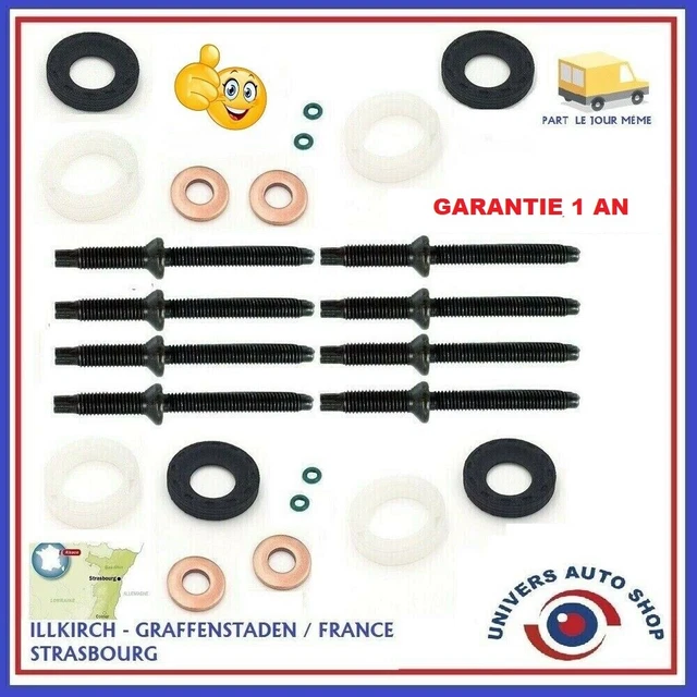 Kit De Joints D'injecteur Pour Peugeot Citroën Ford 1.6 HDi/TDCi 90-110cv - Pièce Qualité ENVA