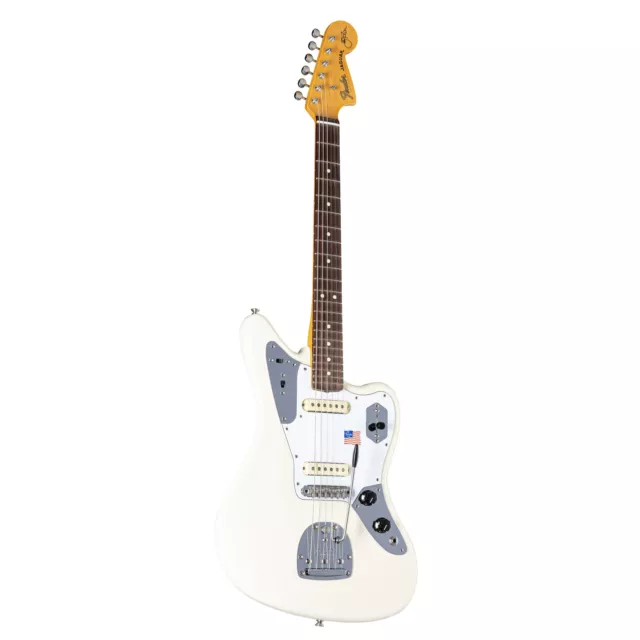 Fender Johnny Marr Jaguar RW Olympic White