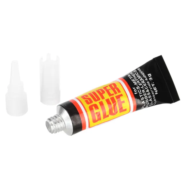 Super Glue Wood Rubber Metal Glass Cyanoacrylate Adhesive Instant Strong Bond