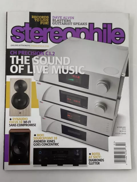 Stereophile Magazine February 2023 Vol 46 #2 The Sound of Live Music No Label