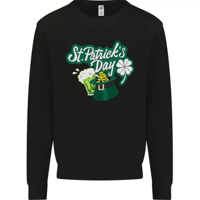 St Patricks Day Funny Irish Ireland Holiday Mens Sweatshirt Jumper