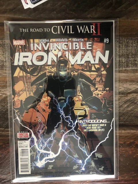 INVINCIBLE IRON MAN #9 (2016) 1ST PRINTING 1ST FULL RIRI!  High Grade!!
