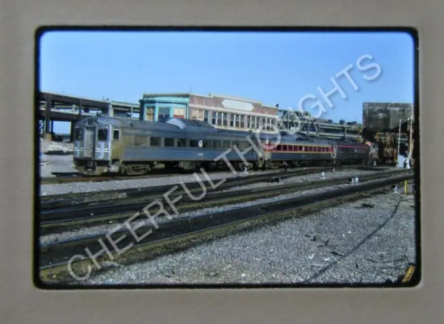 Original '87 Kodachrome Slide MBTA Boston Rail B&M 6143 RDC1 Boston, MA    38T14