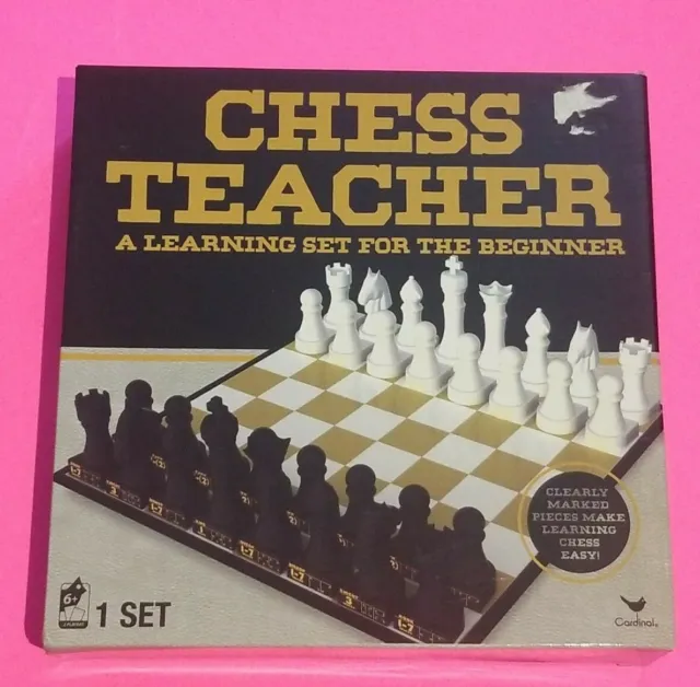Cardinal Games Chess Teacher Board Game Learning Educational Game 15