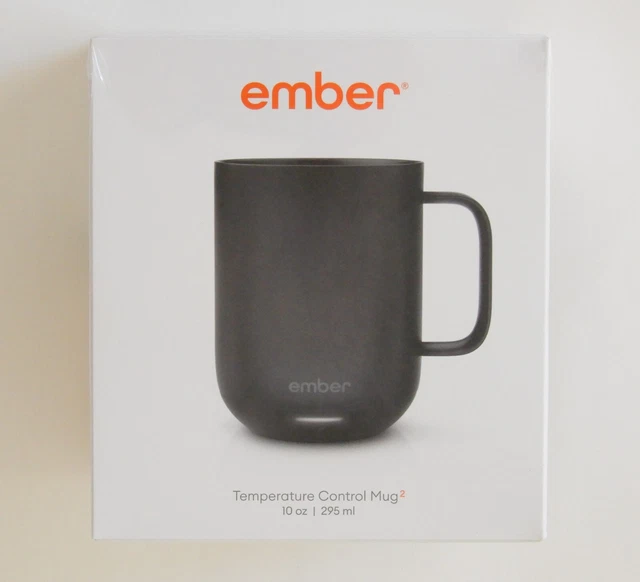 Ember Temperature Control Smart Mug 2 10oz / 295ml Black (CM191000US) NEW SEALED