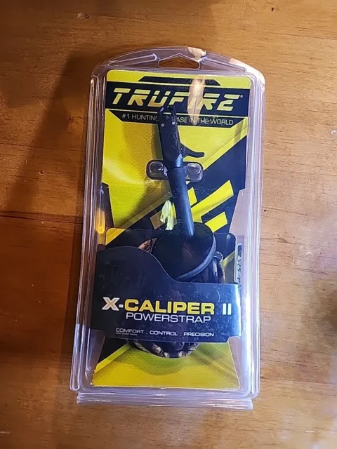 New Tru-Fire X-Caliper II Powerstrap Release Archery Bow Sealed