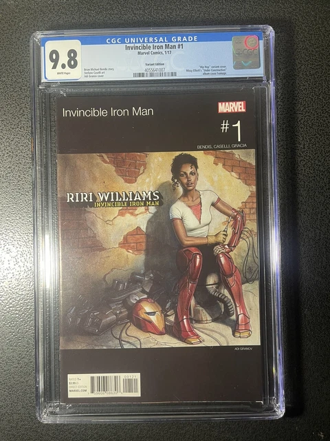 Invincible Iron Man 1 Granov Hip Hop Cover CGC 9.8