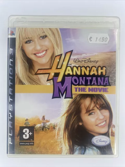Hannah Montana The Movie PS3 Gioco Videogioco Sony Playstation 3 Con Manuale