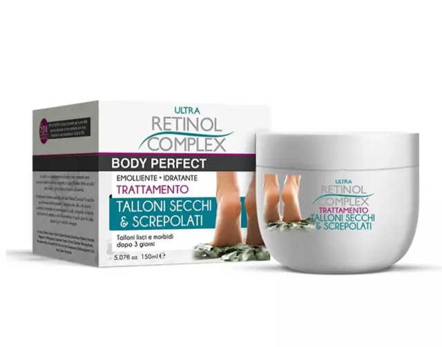 Crema Trattamento Talloni Secchi e Screpolati Retinol Complex 150ml Emolliente