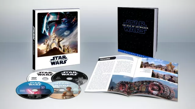 NEUF Star Wars The Rise of Skywalker cible exclusive 4K/Bluray/UHD avec livre neuf dans sa boîte 2