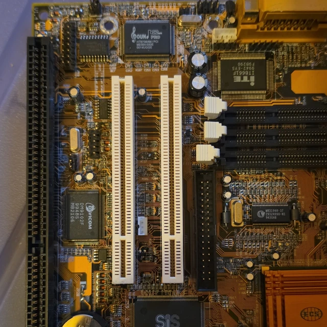 Usb Sound Pci VINTAGE ECS P6VXA2 ATX Socket 7 AMD Mb SDR SDRAM PCI Audio USB PS/2 £37 ...
