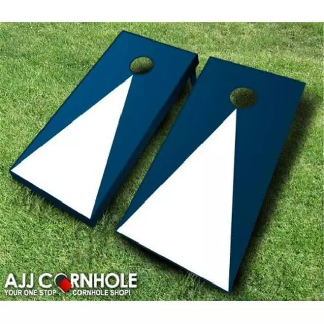 AJJCornhole 104 Pyramid Cornhole Set with Bags - 8 x 24 x 48 in.