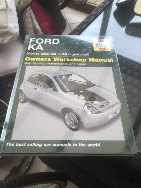 Brand New Ford KA Haynes Workshop Repair Manual 2003-2008