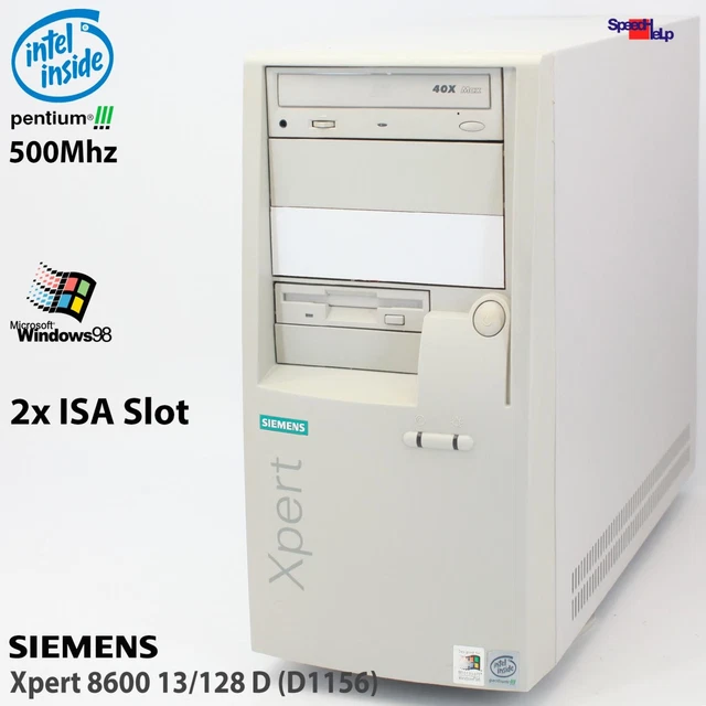 2x Isa Fente Ordinateur Dell Dimension XPS R400 PC