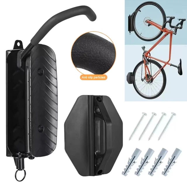 IMAYCC Swivelling Bicycle Wall Mount, Vertical Adjustable Foldable Wall - View #2